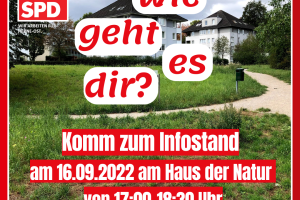 Infostand der Ortsverein Herne-Ost