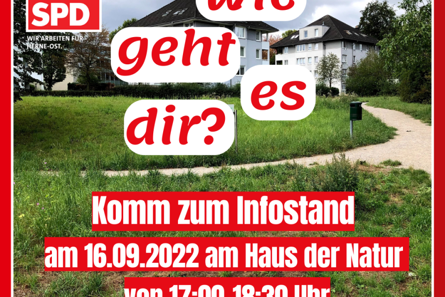 Infostand der Ortsverein Herne-Ost